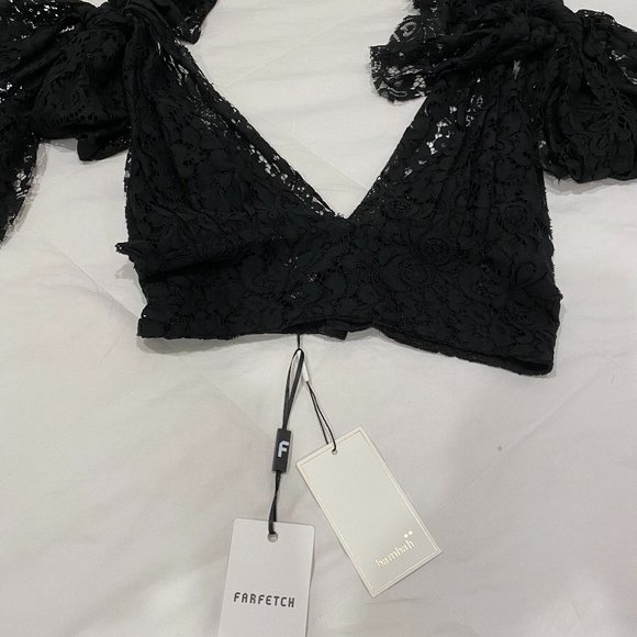 Bambah Black Lace Triangle Top - Picture 6 of 8